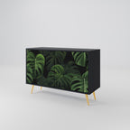 INFINITE MONSTERA Sideboard mit 2 Türen in Schwarz