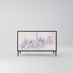 TIMELESS FLOAT Sideboard mit 2 Türen in Schwarz