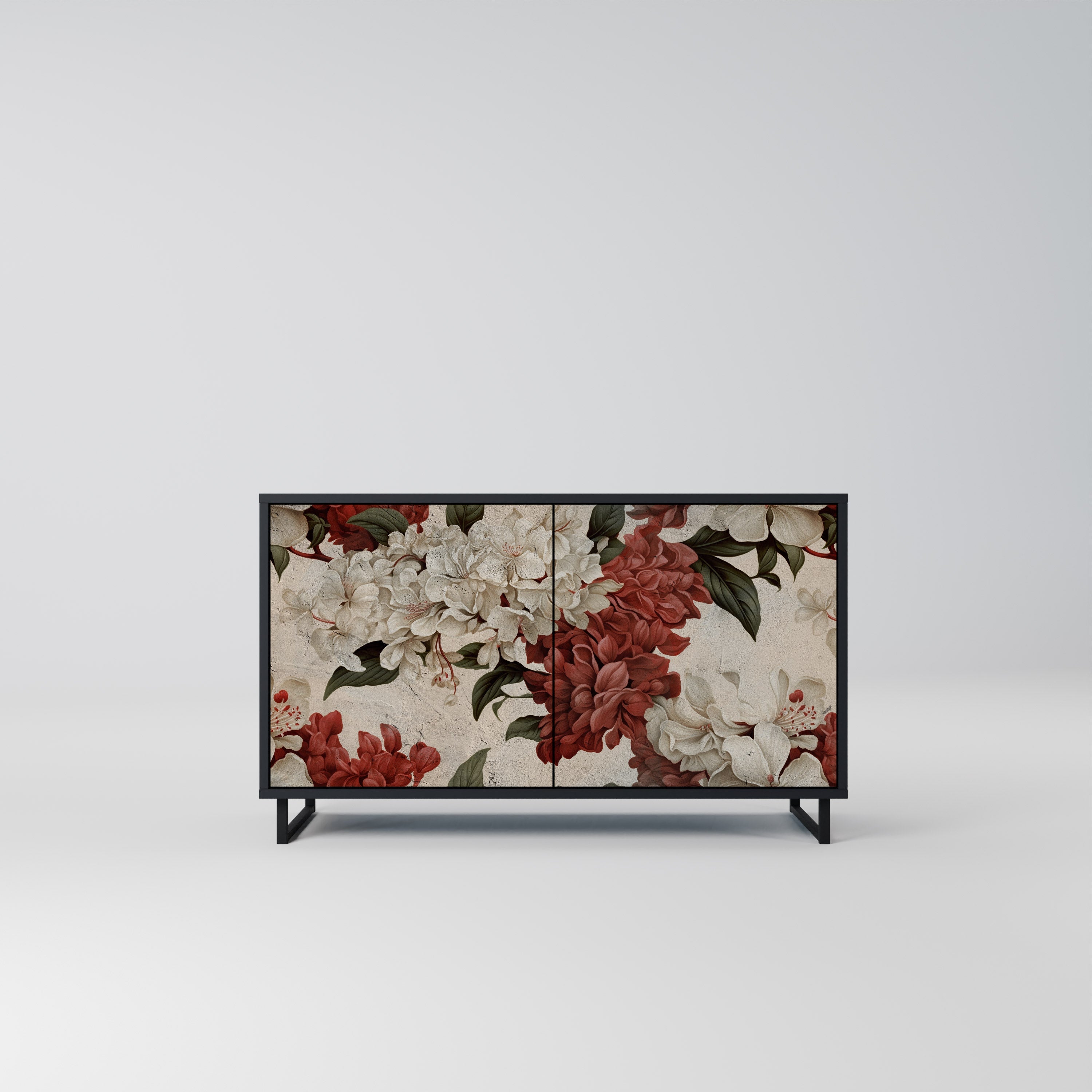 EPHEMERAL DAYS Sideboard mit 2 Türen in Schwarz