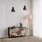 EPHEMERAL DAYS Sideboard mit 2 Türen in Schwarz