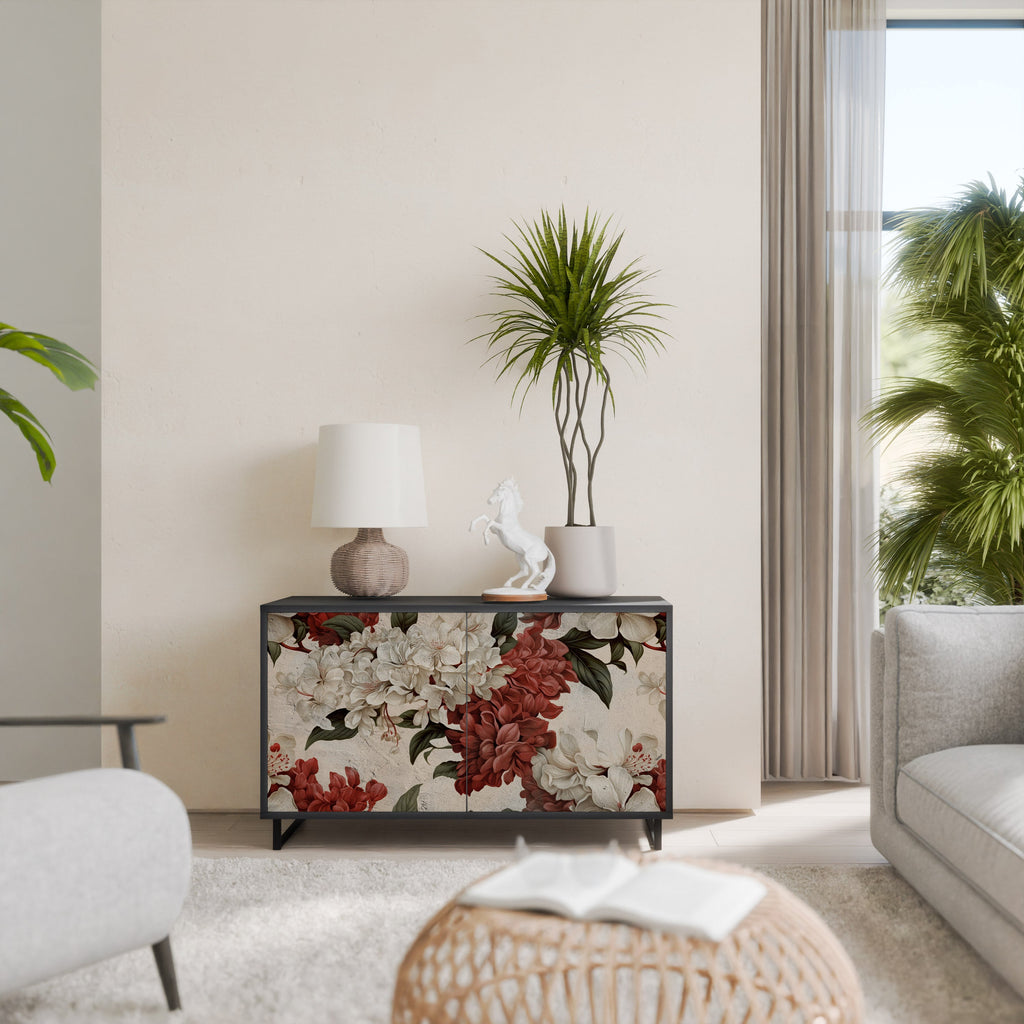 EPHEMERAL DAYS Sideboard mit 2 Türen in Schwarz