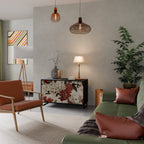 EPHEMERAL DAYS Sideboard mit 2 Türen in Schwarz