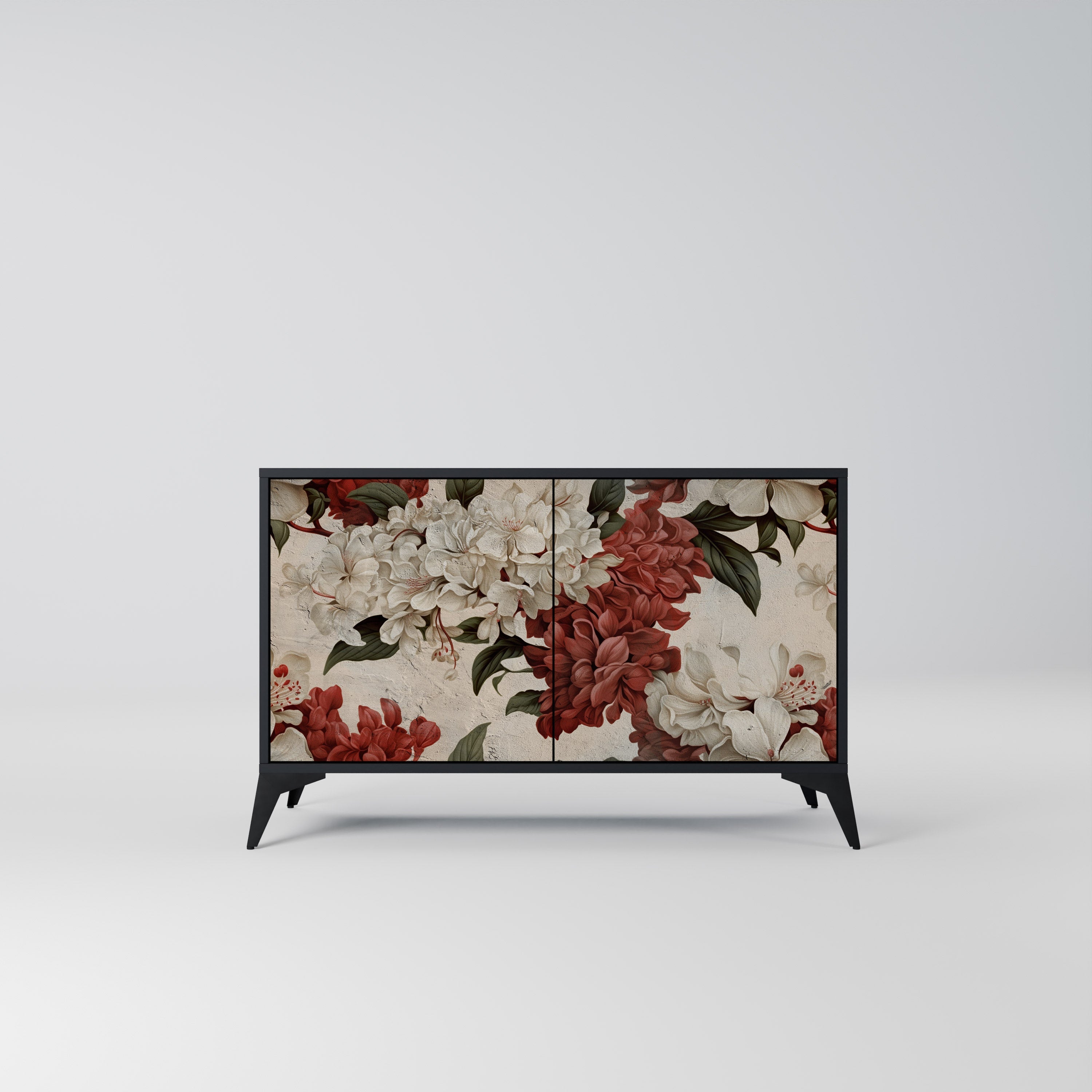 EPHEMERAL DAYS Sideboard mit 2 Türen in Schwarz