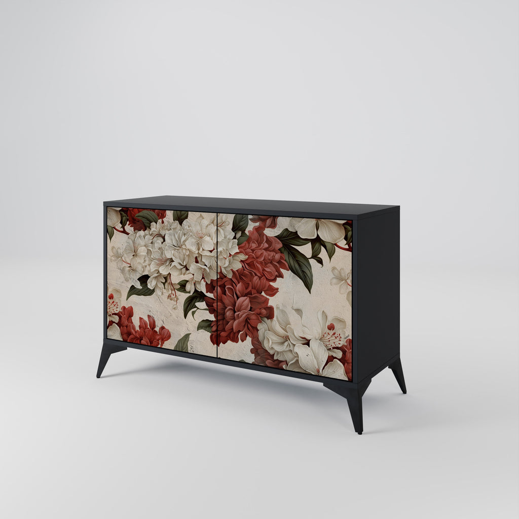 EPHEMERAL DAYS Sideboard mit 2 Türen in Schwarz