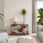 EPHEMERAL DAYS Sideboard mit 2 Türen in Schwarz