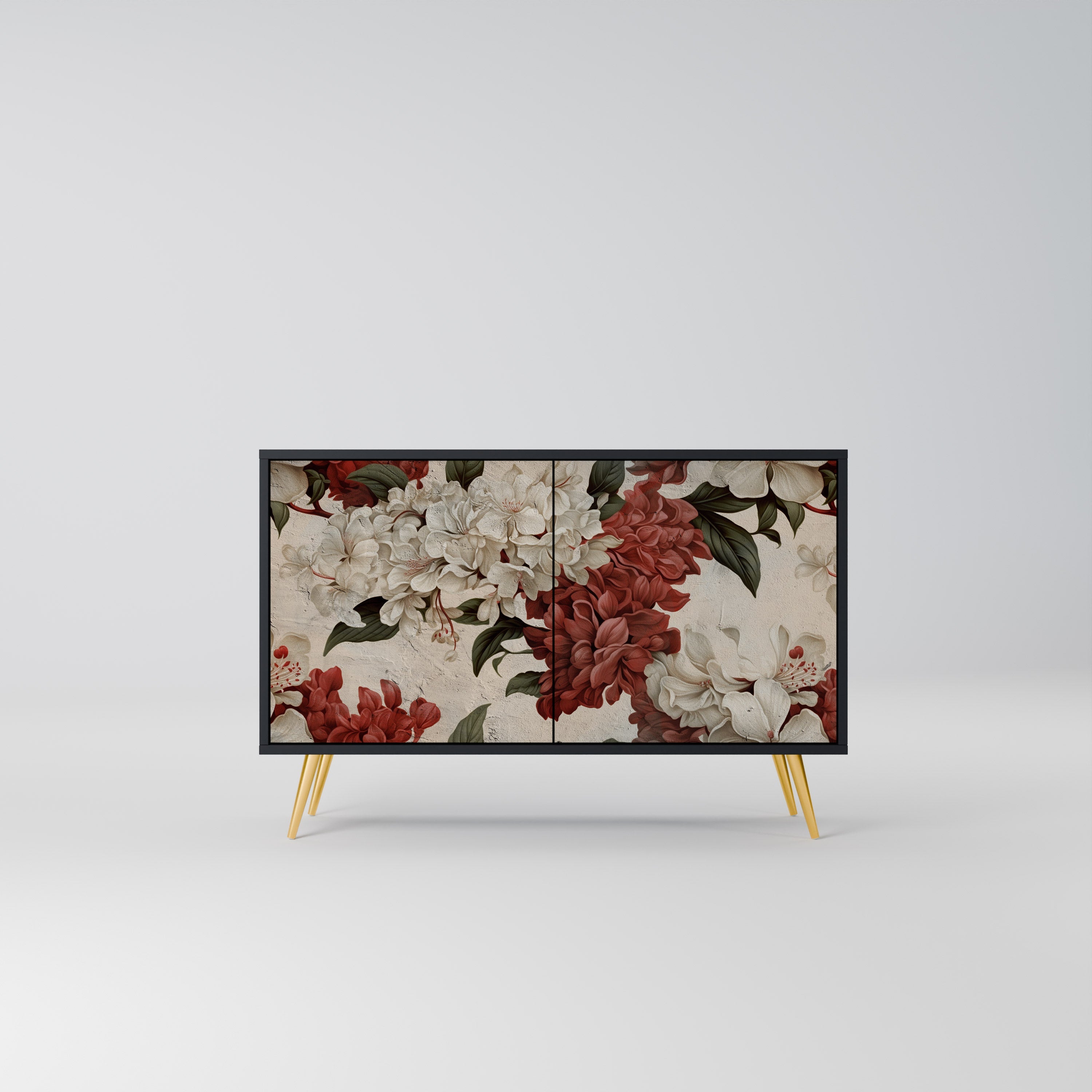 EPHEMERAL DAYS Sideboard mit 2 Türen in Schwarz