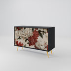 EPHEMERAL DAYS Sideboard mit 2 Türen in Schwarz