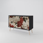EPHEMERAL DAYS Sideboard mit 2 Türen in Schwarz