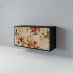 BLOOMING HARMONY Sideboard mit 2 Türen in Schwarz