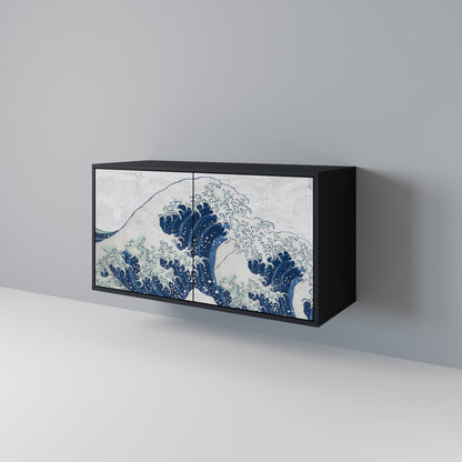 THE GREAT WAVE AT KANAGAWA 2-türiges Sideboard