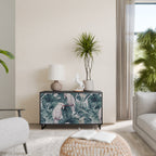 POPINJAY LOOK Sideboard mit 2 Türen in Schwarz