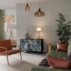 POPINJAY LOOK Sideboard mit 2 Türen in Schwarz