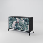 POPINJAY LOOK Sideboard mit 2 Türen in Schwarz