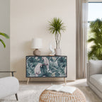 POPINJAY LOOK Sideboard mit 2 Türen in Schwarz