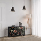 SECRET VERDURE Sideboard mit 2 Türen in Schwarz
