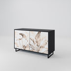 WILD TENDERNESS Sideboard mit 2 Türen in Schwarz