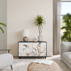 WILD TENDERNESS Sideboard mit 2 Türen in Schwarz