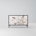 WILD TENDERNESS Sideboard mit 2 Türen in Schwarz