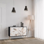 WILD TENDERNESS Sideboard mit 2 Türen in Schwarz