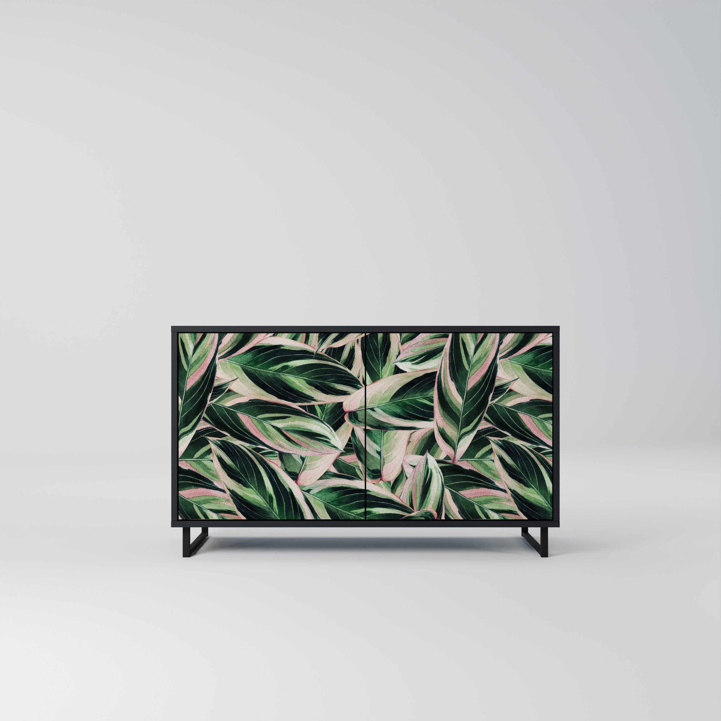 EERIE STROMANTHE Sideboard mit 2 Türen in Schwarz