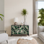 EERIE STROMANTHE Sideboard mit 2 Türen in Schwarz