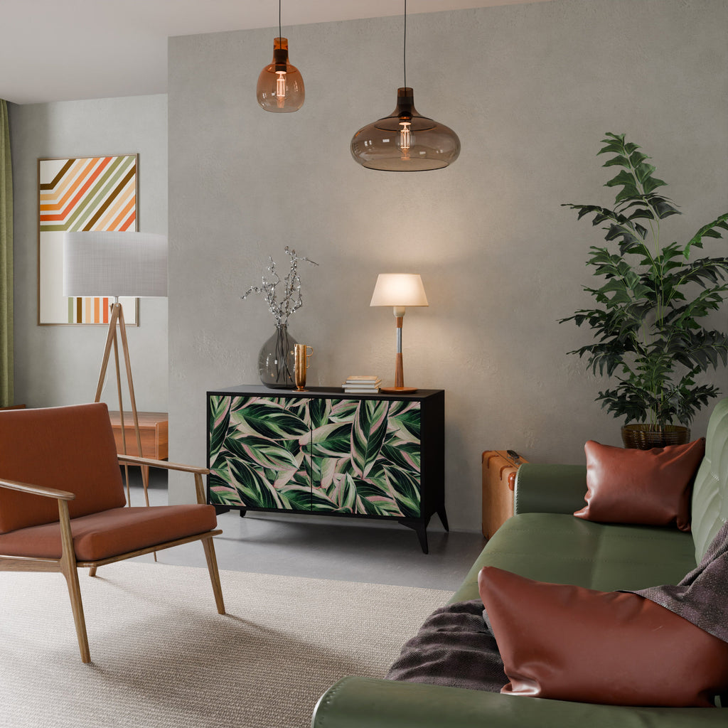 EERIE STROMANTHE Sideboard mit 2 Türen in Schwarz