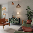 EERIE STROMANTHE Sideboard mit 2 Türen in Schwarz