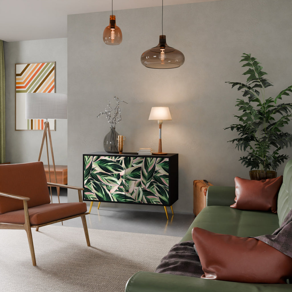 EERIE STROMANTHE Sideboard mit 2 Türen in Schwarz