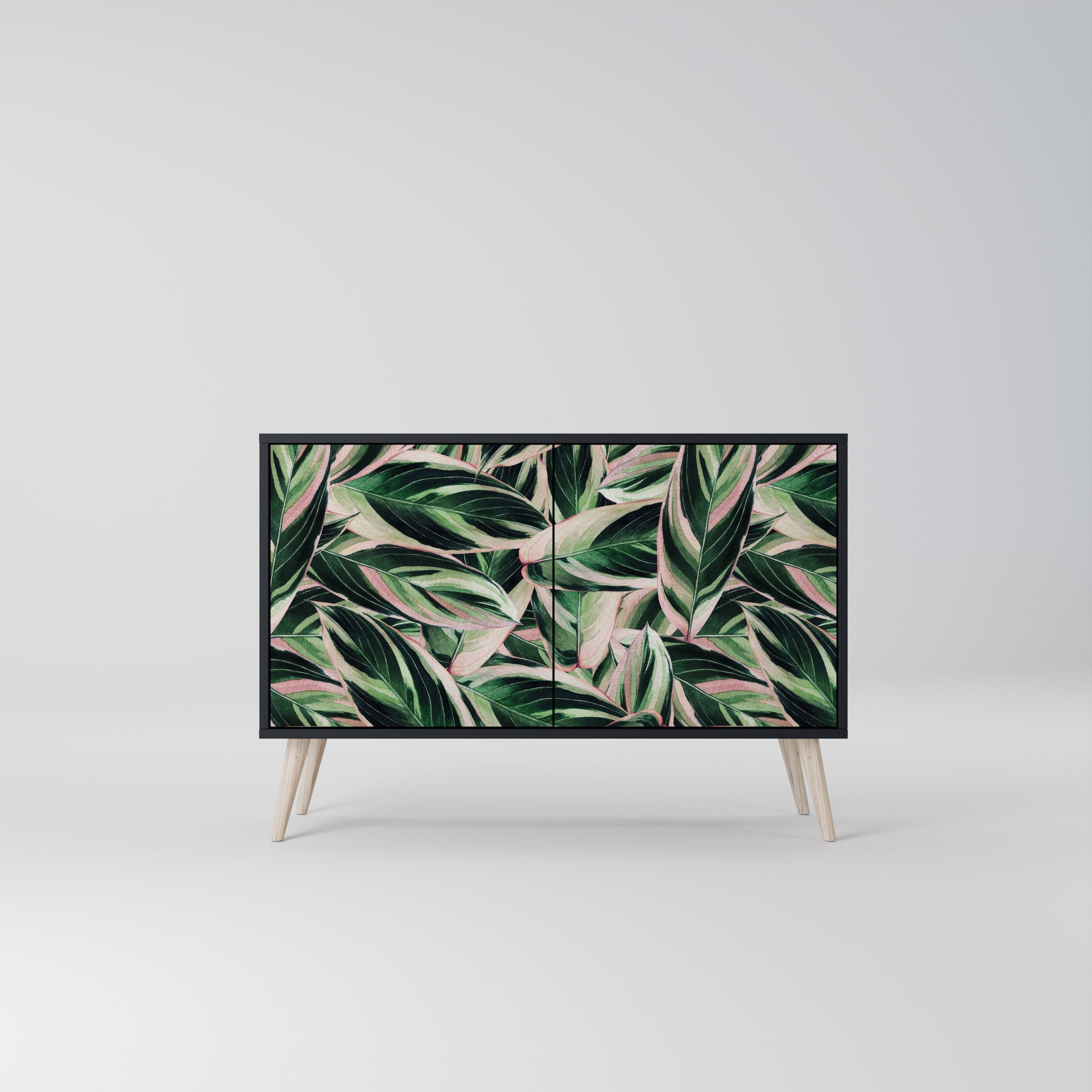 EERIE STROMANTHE Sideboard mit 2 Türen in Schwarz