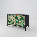 VERDANT PLEASURES Sideboard mit 2 Türen in Schwarz