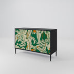 VERDANT PLEASURES Sideboard mit 2 Türen in Schwarz