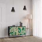 VERDANT PLEASURES Sideboard mit 2 Türen in Schwarz