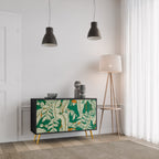 VERDANT PLEASURES Sideboard mit 2 Türen in Schwarz