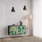 VERDANT PLEASURES Sideboard mit 2 Türen in Schwarz