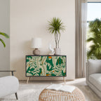 VERDANT PLEASURES Sideboard mit 2 Türen in Schwarz