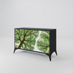 WILDERNESS DASH Sideboard mit 2 Türen in Schwarz