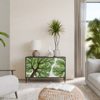 WILDERNESS DASH Sideboard mit 2 Türen in Schwarz