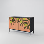 JUICY OLIVES Sideboard mit 2 Türen in Schwarz