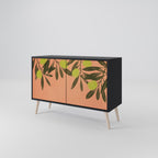 JUICY OLIVES Sideboard mit 2 Türen in Schwarz