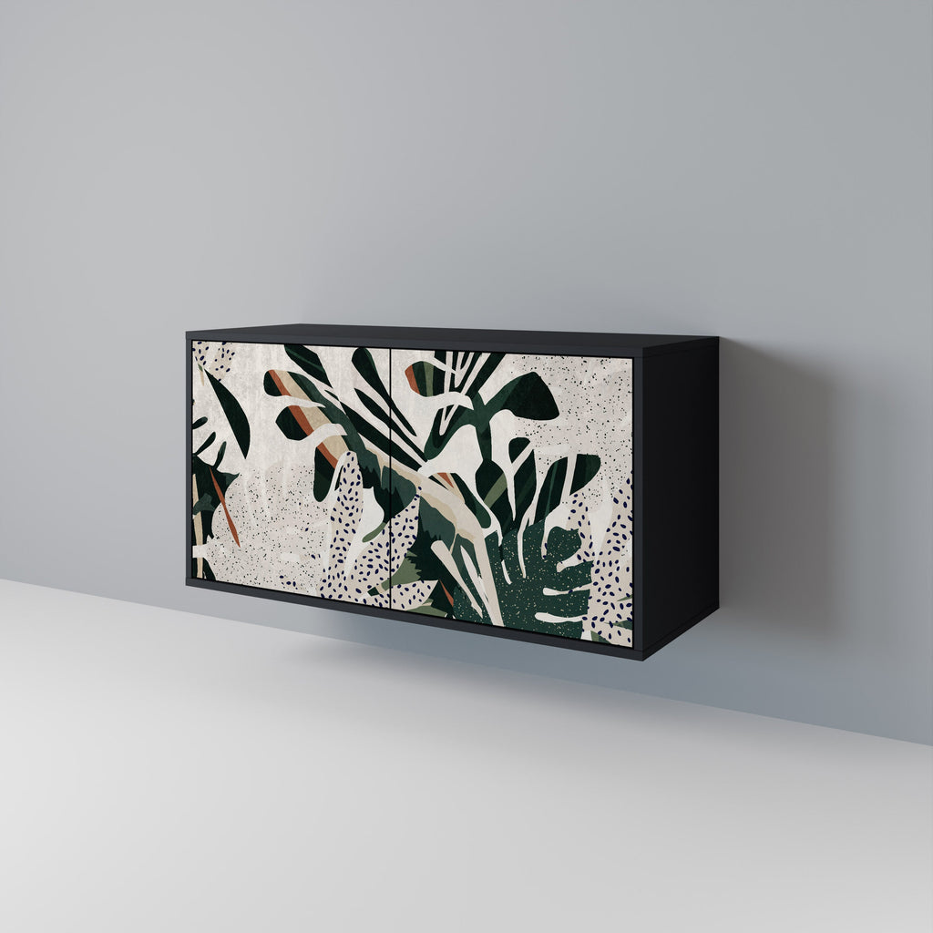 VERDURE FORMATION Sideboard mit 2 Türen in Schwarz