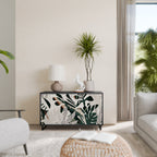 VERDURE FORMATION Sideboard mit 2 Türen in Schwarz