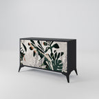 VERDURE FORMATION Sideboard mit 2 Türen in Schwarz