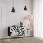 VERDURE FORMATION Sideboard mit 2 Türen in Schwarz