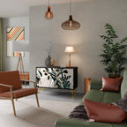 VERDURE FORMATION Sideboard mit 2 Türen in Schwarz