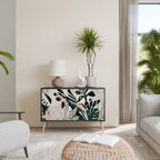 VERDURE FORMATION Sideboard mit 2 Türen in Schwarz