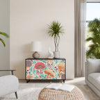 FUNGUS FANTASY Sideboard mit 2 Türen in Schwarz