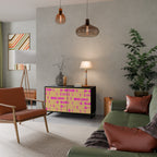 SKATEBOARD ARTISTRY Sideboard mit 2 Türen in Schwarz