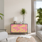 SKATEBOARD ARTISTRY Sideboard mit 2 Türen in Schwarz