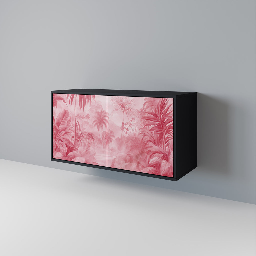 SWEET TROPICS Sideboard mit 2 Türen in Schwarz