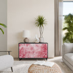 SWEET TROPICS Sideboard mit 2 Türen in Schwarz